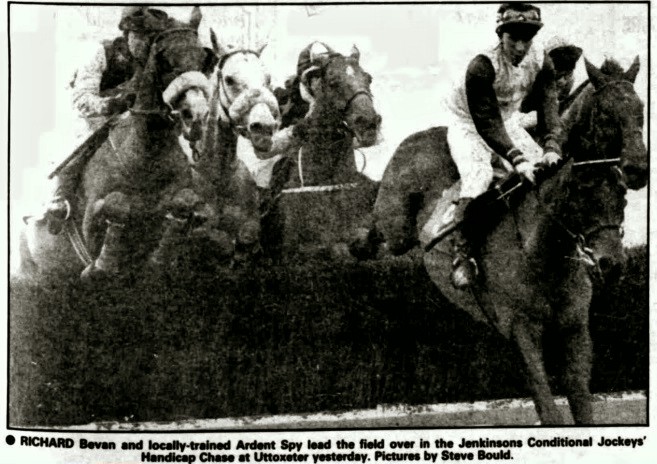 21/12 Uttoxeter Jenkinsons Conditional Jockeys Handicap Chase Ardent Spy
